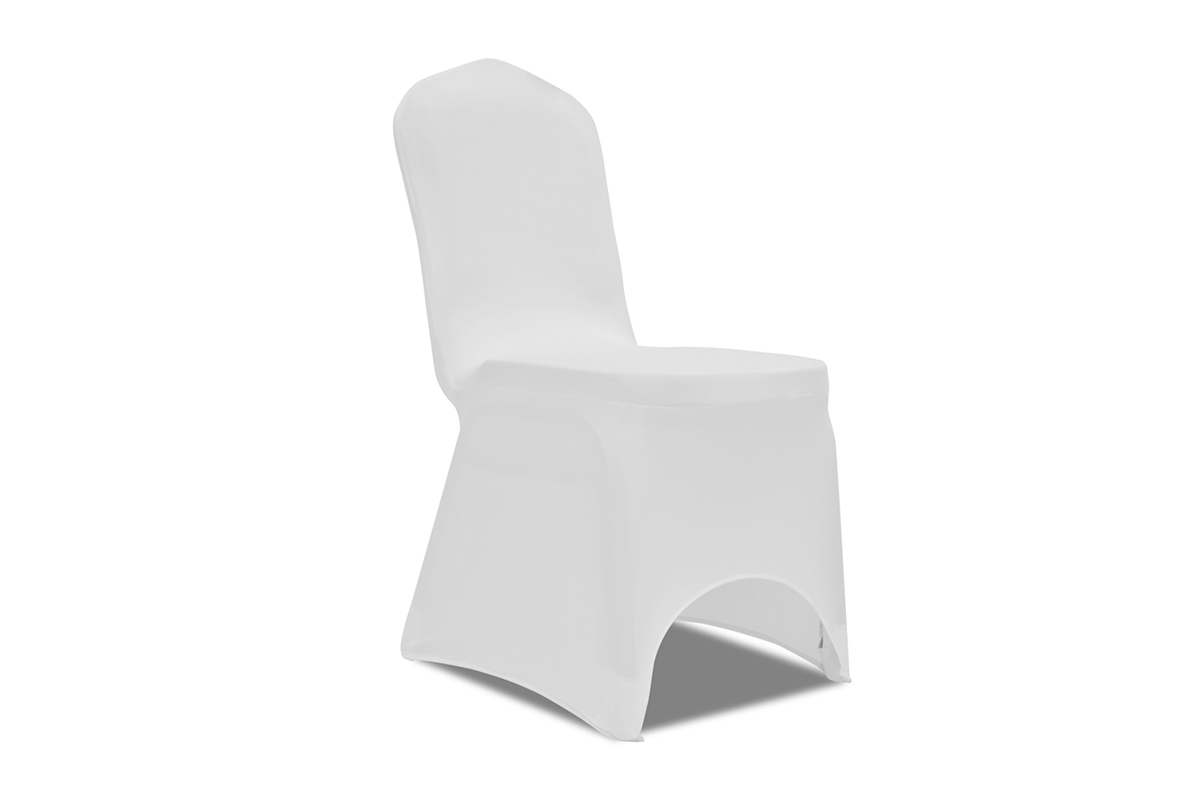 Housses de chaise blanches Housses de chaise blanches